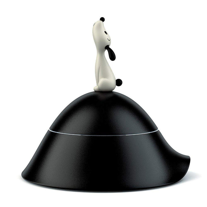 Alessi "LULÁ" Hundenapf, schwarz Black, Black