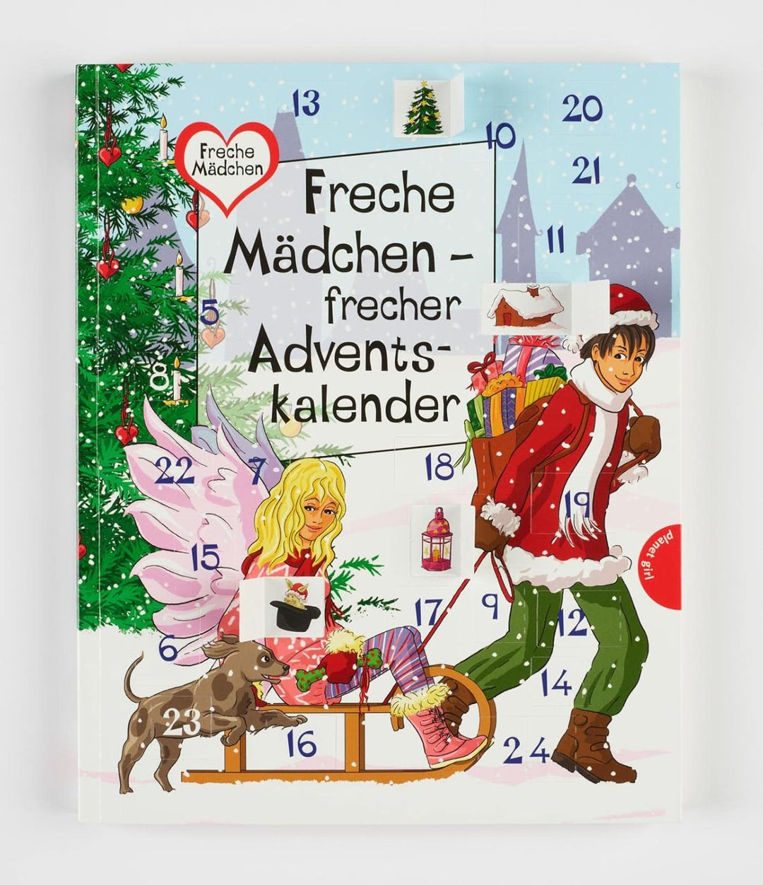 Freche Mädchen – freche Bücher!: Freche Mädchen – frecher Adventskalender: 24 Geschichten und Türche