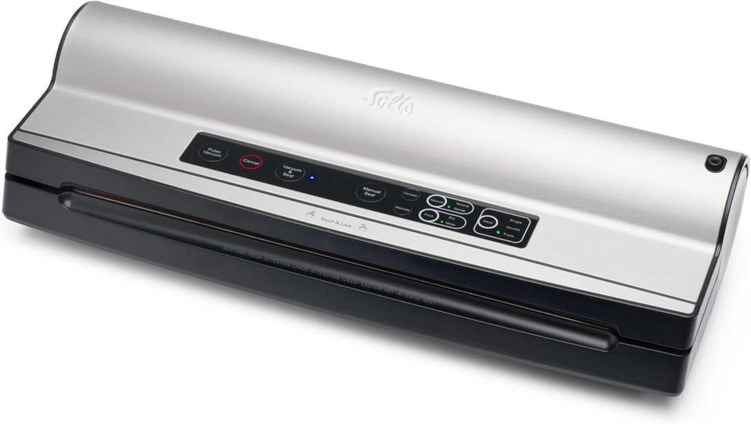 Solis Vac Prestige Maxi Vakuumierer mit wählbarer Schweissnaht und Puls-Funktion, 40 cm XXL-Vakuumie