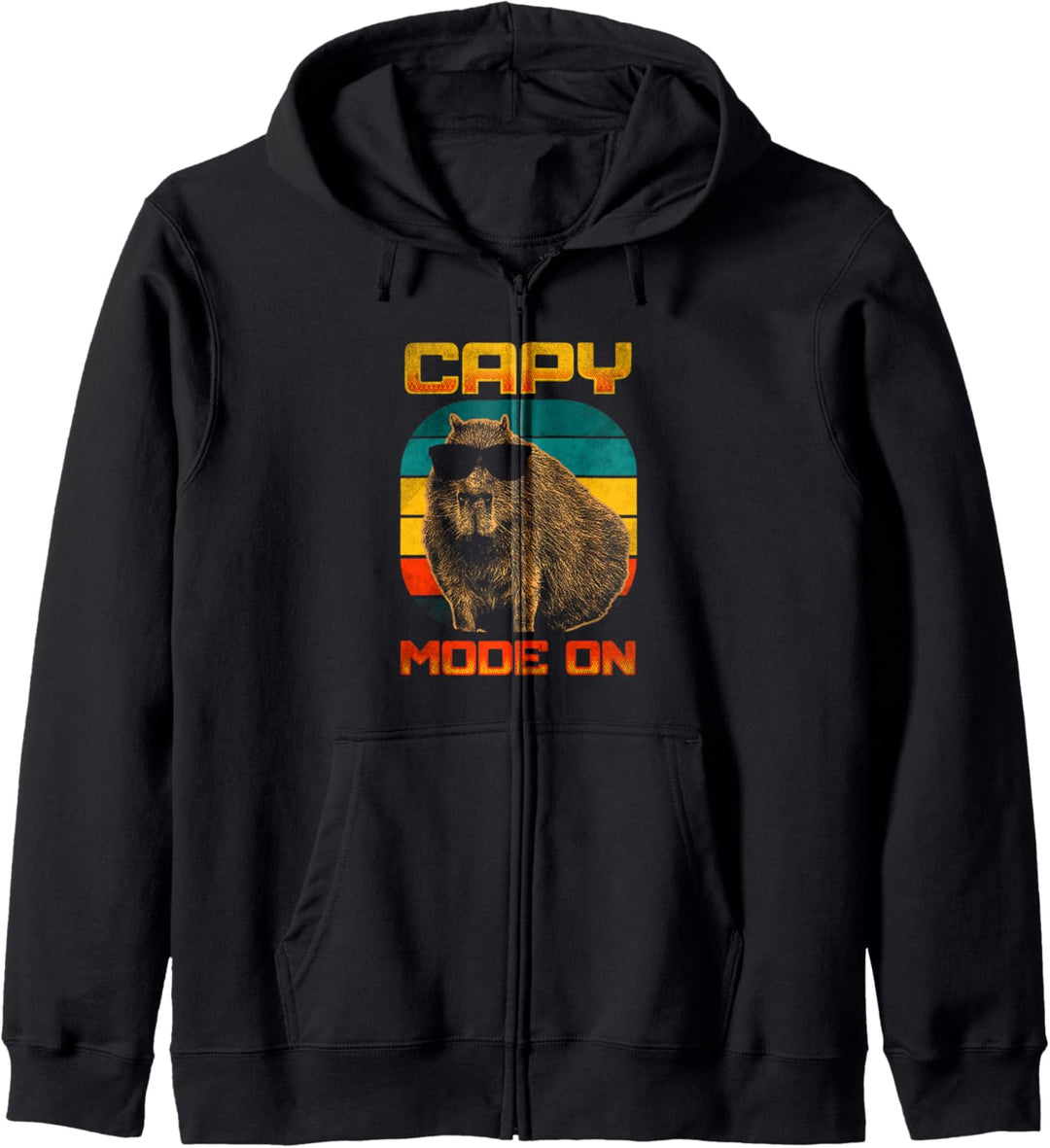 Capybaras Sonnenbrille Cabybara Kapuzenjacke