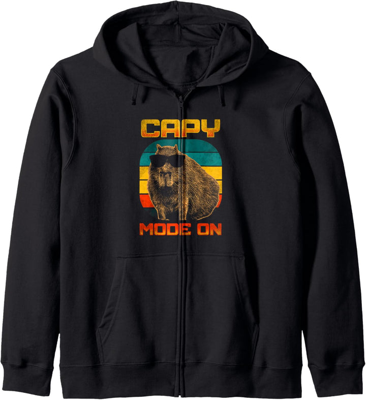 Capybaras Sonnenbrille Cabybara Kapuzenjacke
