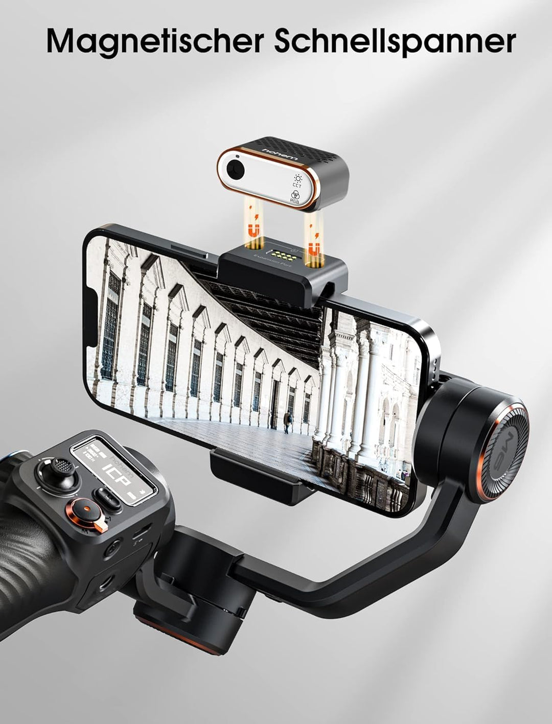 hohem AI Tracker Sensor Magnetic Fill Light Kit, für hohem MT2 Kamera Kit/hohem M6 Telefon Kardanisc