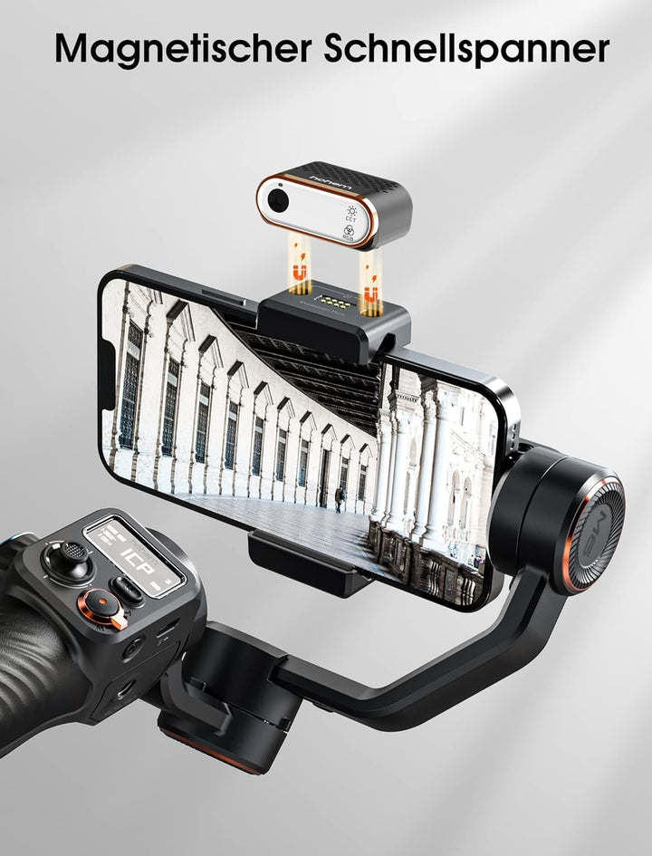 hohem AI Tracker Sensor Magnetic Fill Light Kit, für hohem MT2 Kamera Kit/hohem M6 Telefon Kardanisc