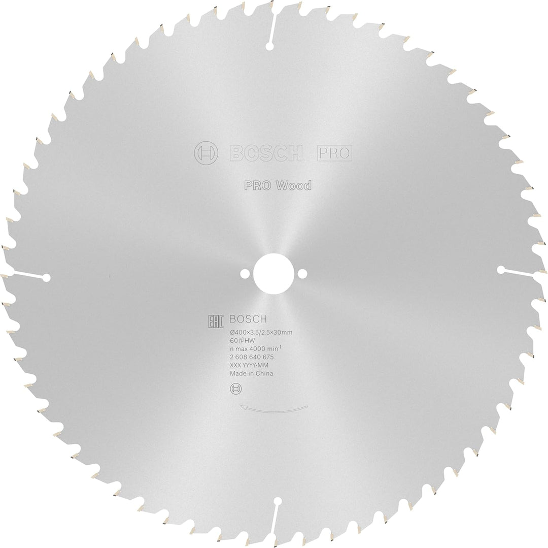 Bosch Accessories Bosch Professional 1x Kreissägeblatt Optiline Wood (Sägeblatt für Holz, Ø 400 x 30