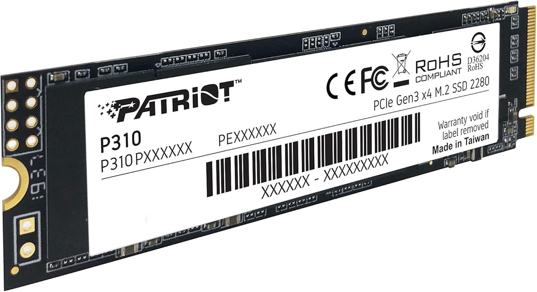 Patriot P310 M.2 PCIe Gen 3x4 240 GB SSD, 240 GB