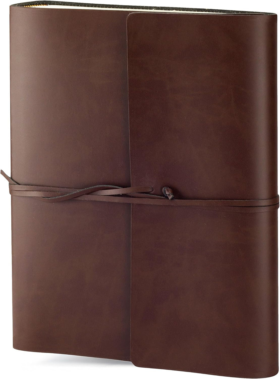 BELCRAFT Vietri Fotoalbum aus recyceltem Leder, Handgearbeitet in klassischem italienischem Stil, Ge