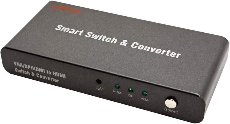 ROLINE HDMI/VGA/DP zu HDMI Konverter-Switch