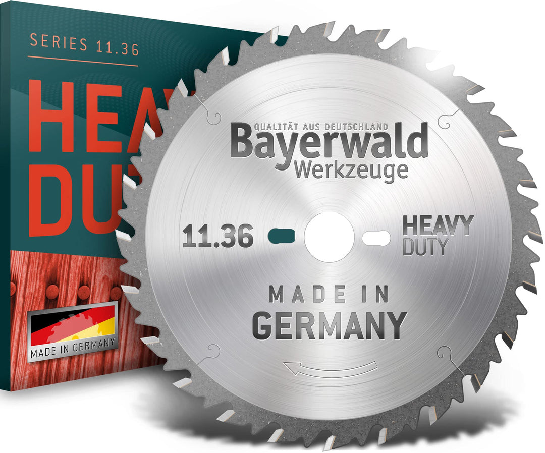 Bayerwald - HM Kreissägeblatt - Ø 190 mm x 1,8 mm x 30 mm | Wechselzahn (20 Zähne) | Nebenlöcher: 2/