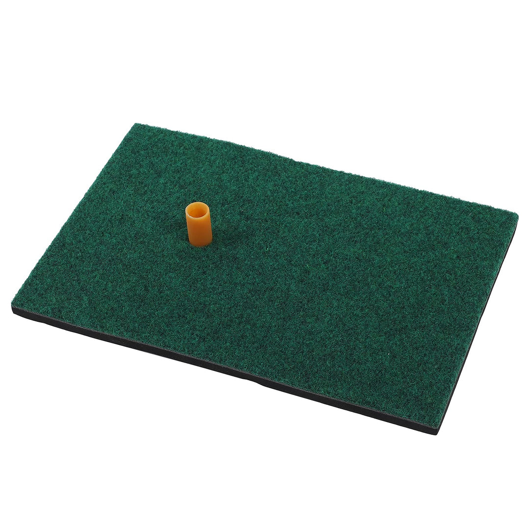 Übungsmatte, Kunstrasen mit Beflockter Eva-Polsterung, Golfmatte Indoor-Outdoor-Übungen mit Abschlag
