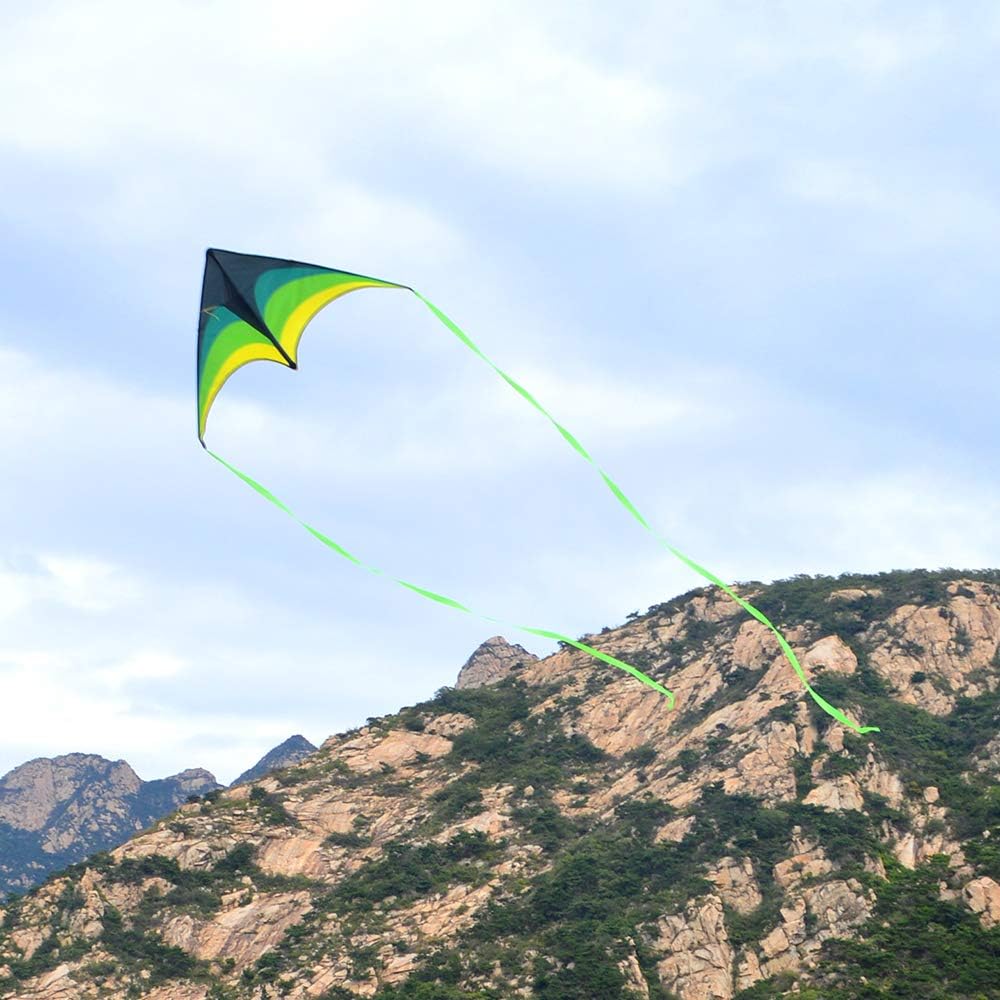 Mint's Colorful Life Delta Drachen Flugdrachen für Kinder und Erwachsene, extrem einfach zu Fliegend