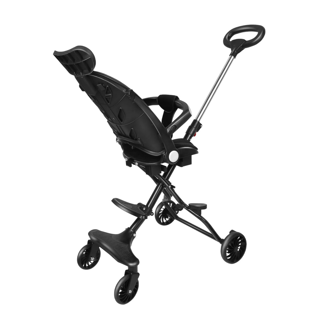 Kinderwagen, 0 – 4 Jahre, 0 – 25 kg, Kinderwagen, leicht und kompakt, verlängerte Position, automati