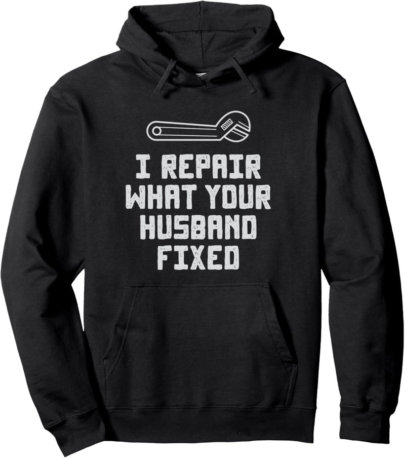 Funny Handyman Techniker Fixologist Geschenk I Reparatur Pullover Hoodie