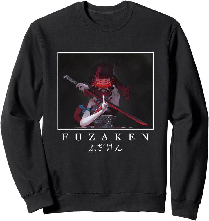 Anime Girl Japanische Ästhetik Anime Otaku Sweatshirt