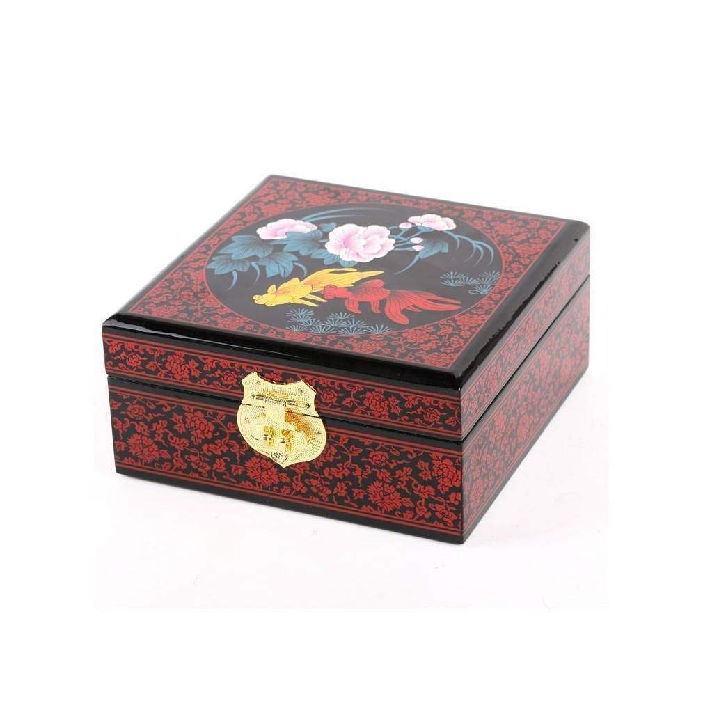 Lachineuse schmuckbox, Holz, Fortune mehrfarbig, Non applicable