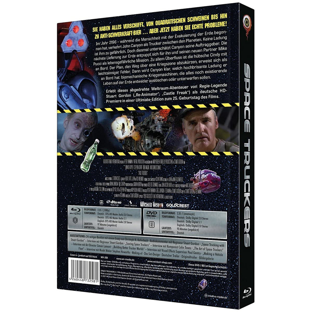 Space Truckers - Mediabook - Cover A (25th Anniversary Edition) (2-Disc Limited Collector‘s Edition