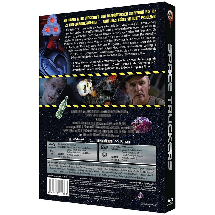 Space Truckers - Mediabook - Cover A (25th Anniversary Edition) (2-Disc Limited Collector‘s Edition