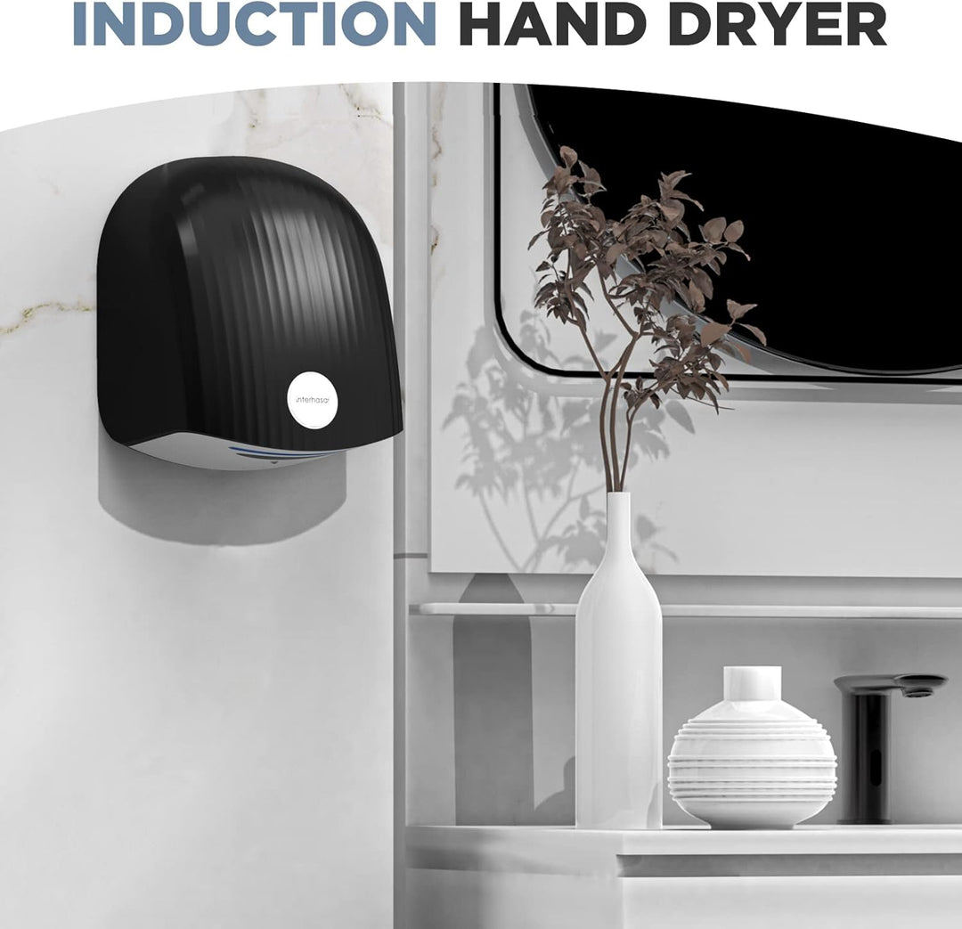 interhasa! Automatischer Handtrockner Infrarotsensor Handtrockner für Badezimmer zu Hause, Extra Lei