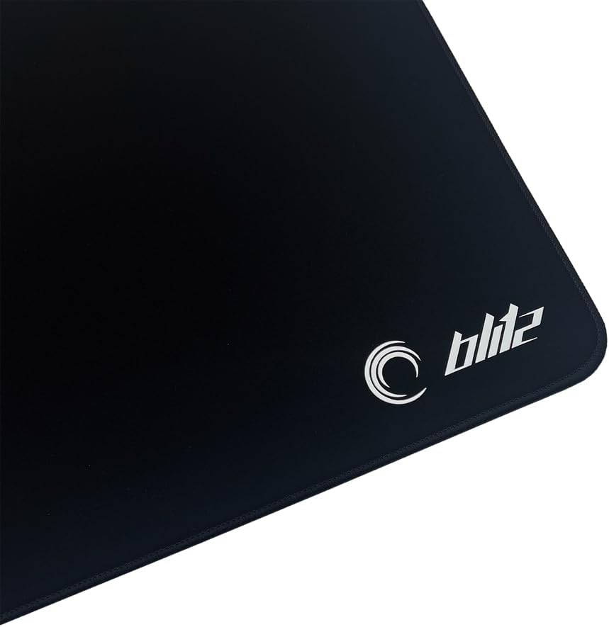 Blitz - Mousepad (Soft, Black, 490mm x 490mm) black soft 490L x 490B mm, black soft 490L x 490B mm