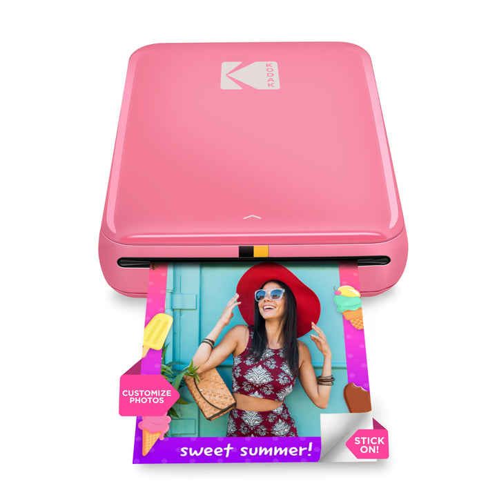 KODAK Step Instant Fotodrucker mit Bluetooth/NFC, ZINK-Technologie und KODAK App für iOS und Android