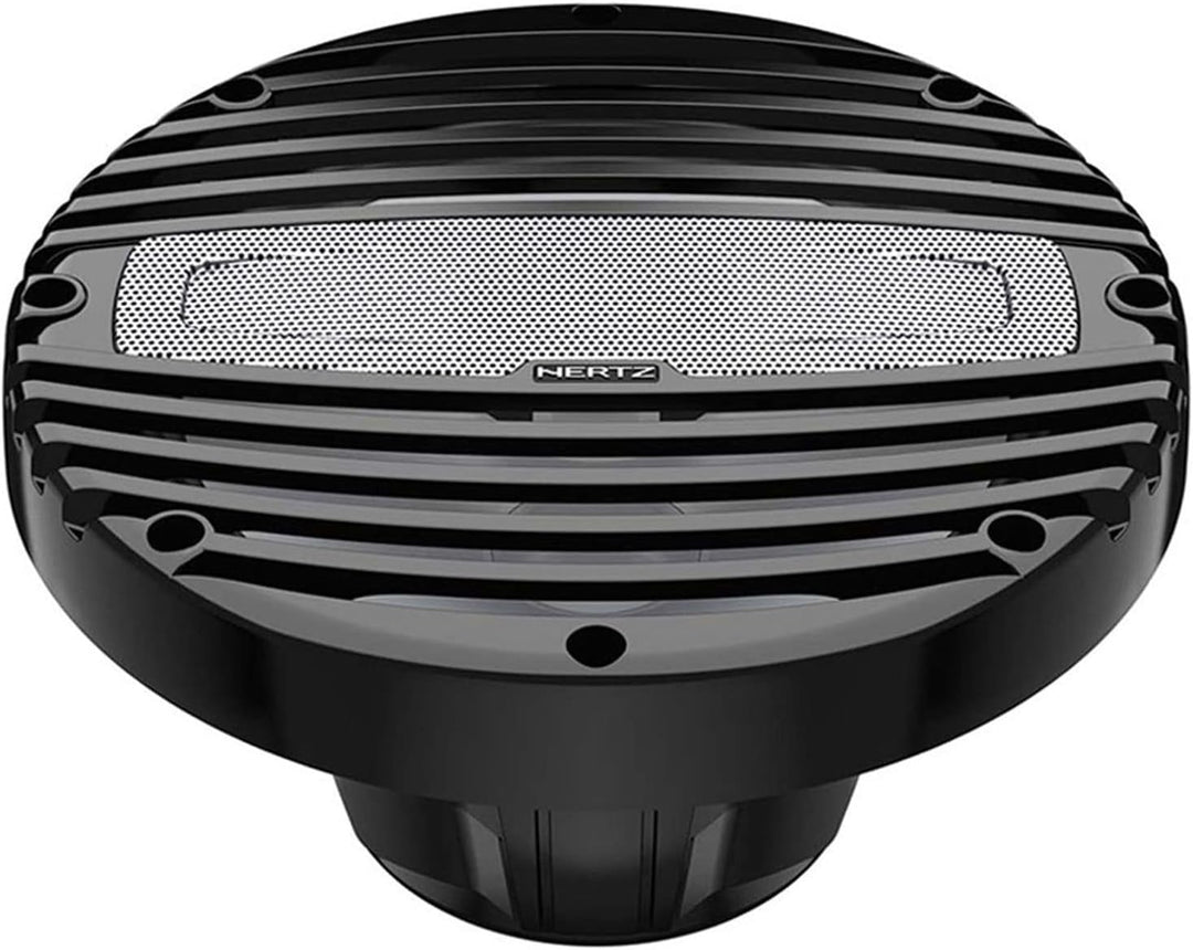 Hertz HMX 6.5-LD-TC | 16cm Hochleistungs Marine Koaxial Lautsprecher schwarz | RGB-LED