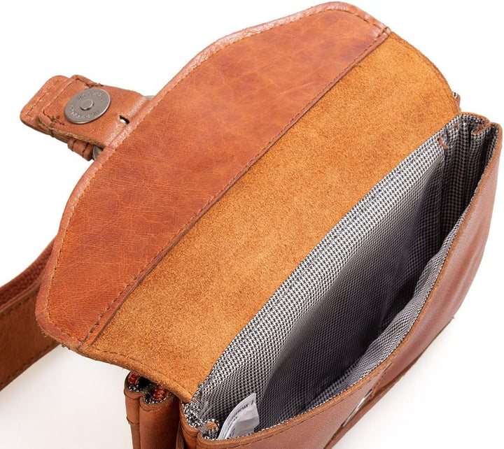 Spikes &amp; Sparrow The Authentics Gürteltasche 19 cm Schwarz, Schwarz