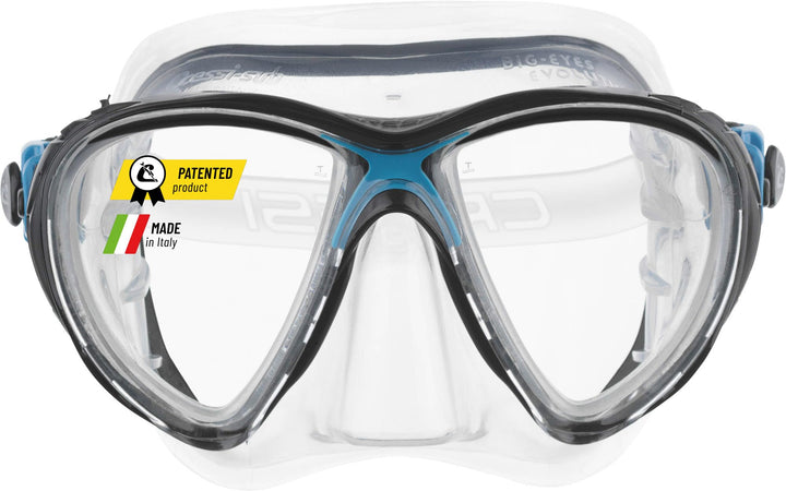 Cressi Big Eyes Evolution - Revolutionäre Erwachsene Tauchmasken Big Eyes Evolution High Quality Mas