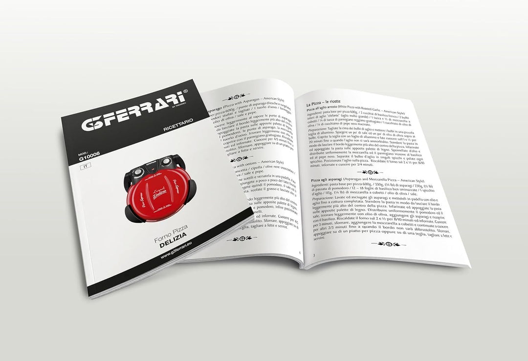 G3Ferrari G10006 Pizza Express Delizia Pizzamaker (1200 W),