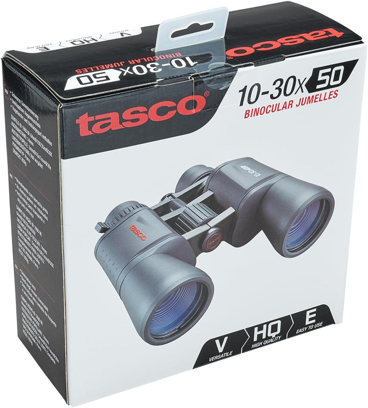 Tasco - 10-30x50 - Essentials - Porro - Fernglas - Mehrschichtvergütet - ES10305Z