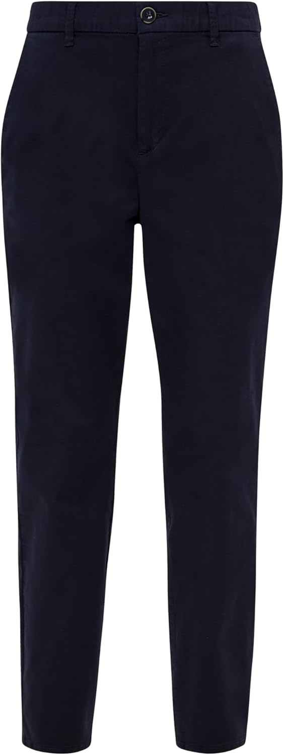 s.Oliver Damen Hose Tapered Leg 38 Blau, 38 Blau