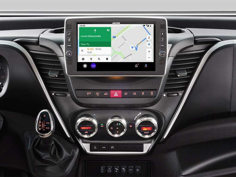 Alpine X902DC-F Touchscreen Navigator, festinstalliert, 9 Zoll LCD Scwarz – Navi (Ost- und Westeurop