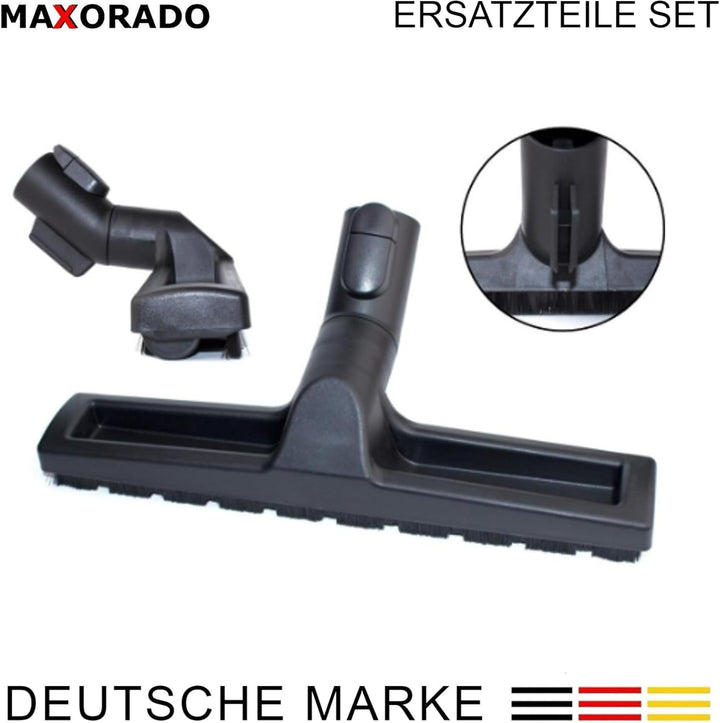 Kombidüse + Rohr + Handgriff + Schlauch + Düsen + 2 HEPA Filter Ersatzteile Set Zubehör kompatibel m