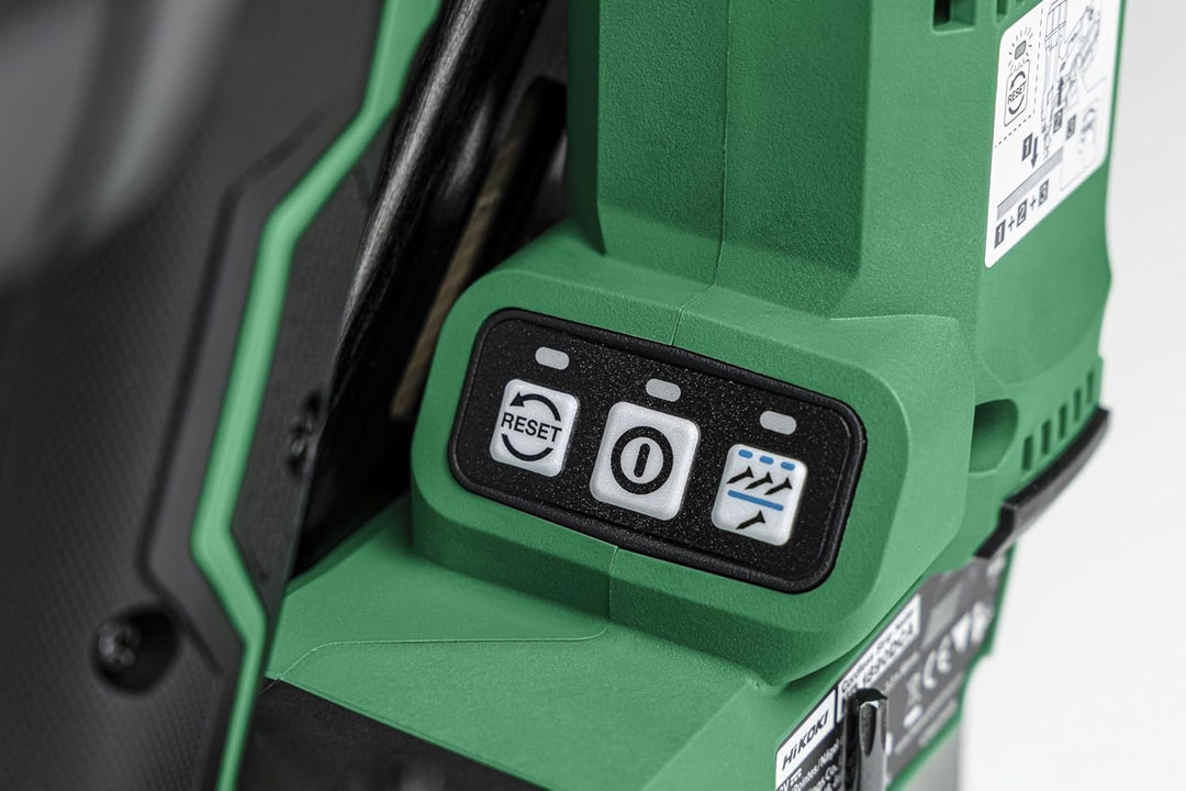 HiKOKI Akku-Streifennagler 34° - 18 V, 50-90 mm Nägel - Leistungsstark, LED-Licht, Brushless Motor,