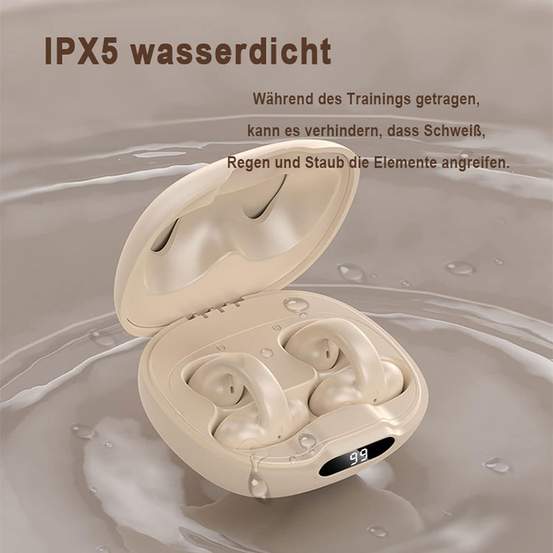 Open Ear Kopfhörer Bluetooth Luftleitung Knochenschall Sportkopfhörer wasserdicht Gym Kopfhörer Blue