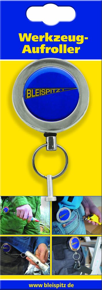 Werkzeugaufroller (Automatischer Aufroller aus Metall für Kreidehalter, kleine Werkzeuge oder Messer
