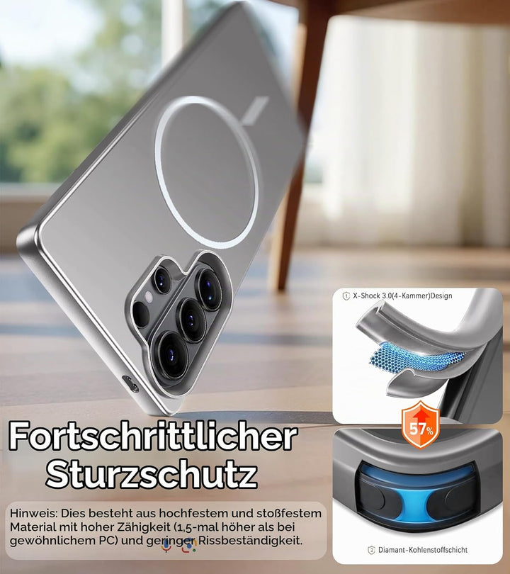Ultradünne Hülle für Samsung Galaxy S26 Ultra 5G, Extrem Dünn Matte S26 Ultra Handyhülle PC Schale K