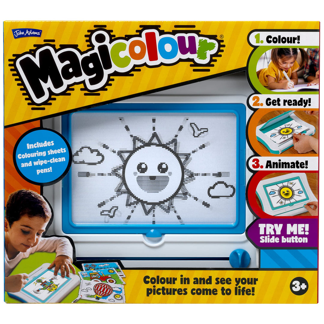 John Adams, Magicolour: Colour in and see your pictures come to life!, Arts & crafts, Ages 3+