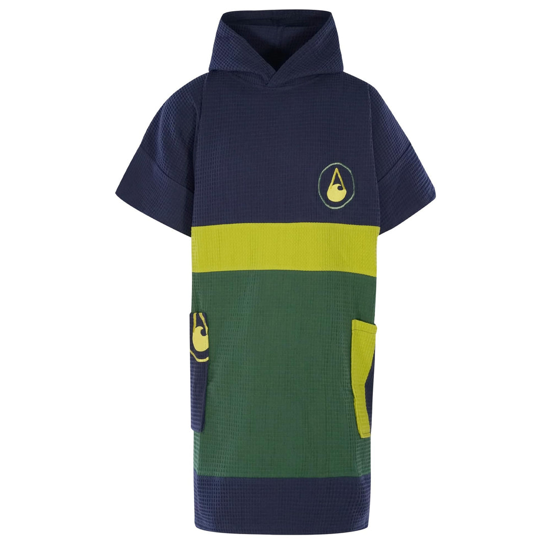 WAVE HAWAII Poncho Pampatar Surfponcho 100% Baumwolle für Körpergrössen von 170-200 cm Umkleidehilfe