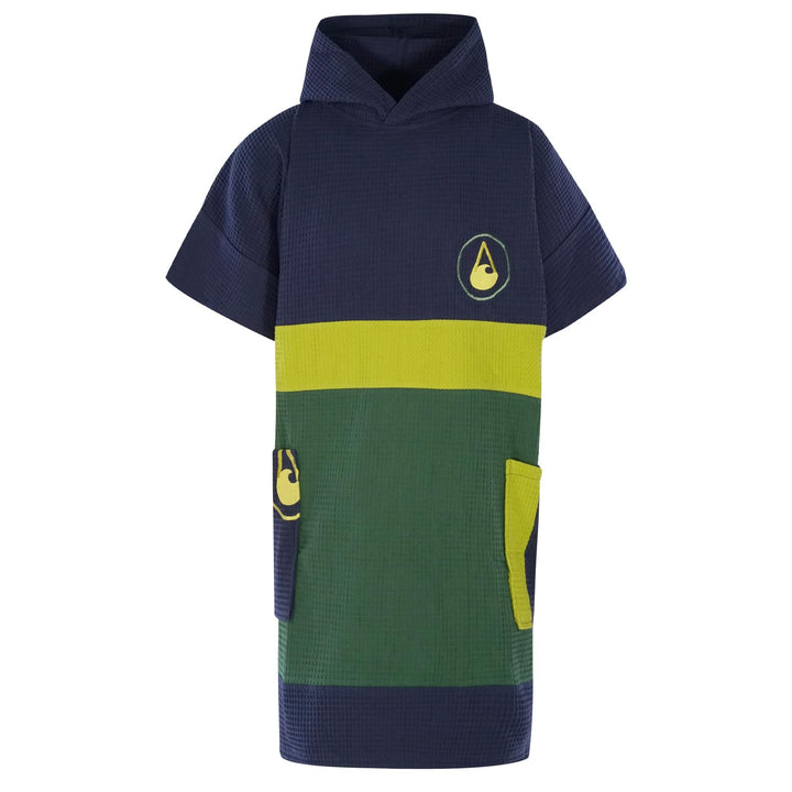WAVE HAWAII Poncho Pampatar Surfponcho 100% Baumwolle für Körpergrössen von 170-200 cm Umkleidehilfe