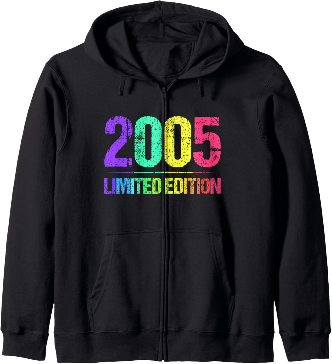 2005 Limited Edition Jahrgang 05er Retro Jahrgang Kapuzenjacke
