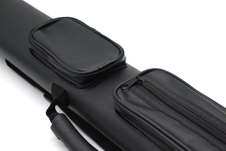 Billard Queue Köcher Tasche Queueköcher Queuetasche, Cue Grand, Schwarz, 2/2, 87cm