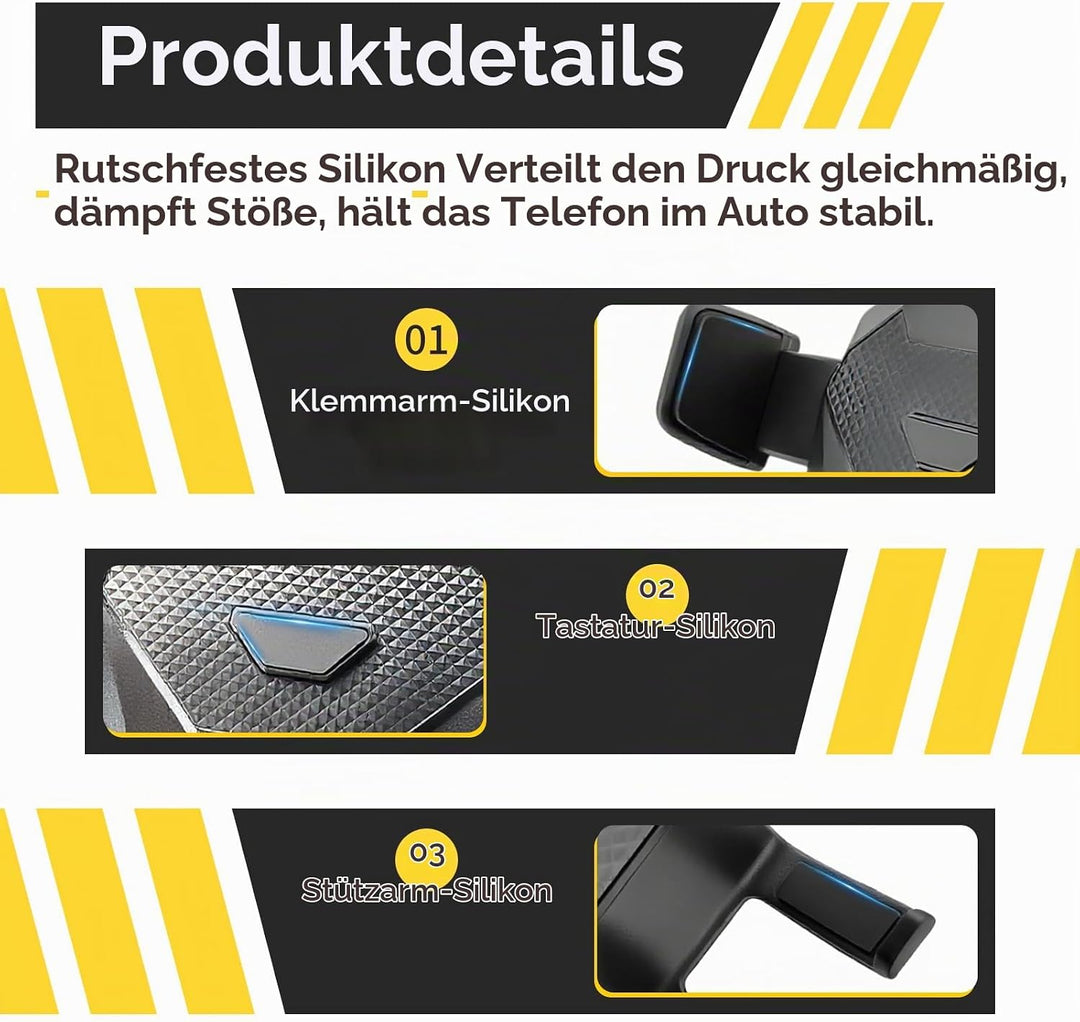 Handyhalterung für VW Tiguan 2010-2019 - Handy Halterung für VW Tiguan, Auto-Handyhalterung für Volk