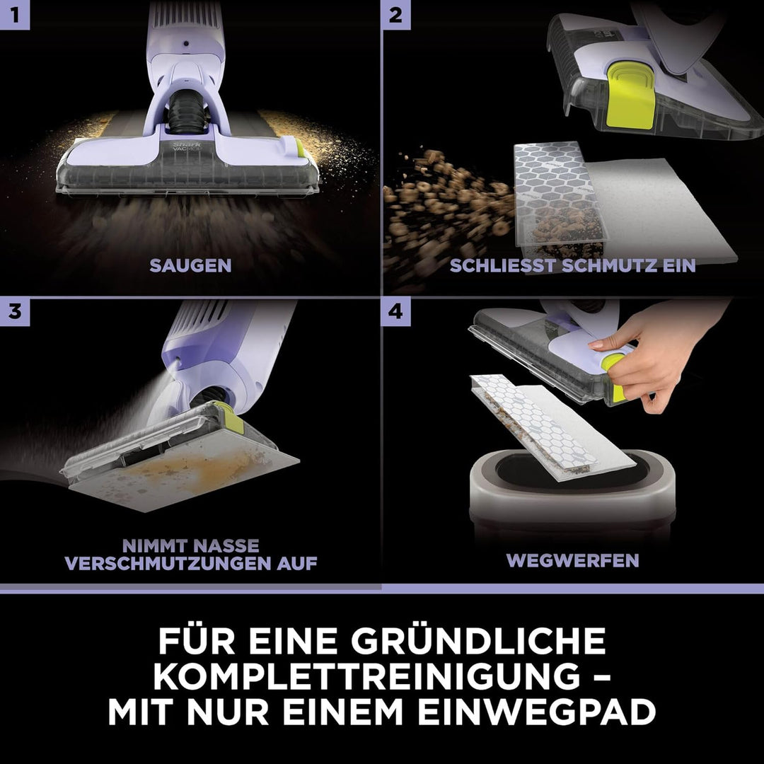 Shark VM200EUPL, Vacuum Mop, Lavendel
