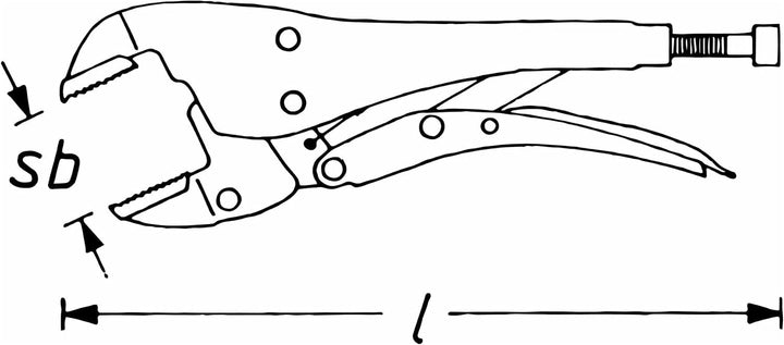 HAZET 758-1 Schweisser-Gripzange