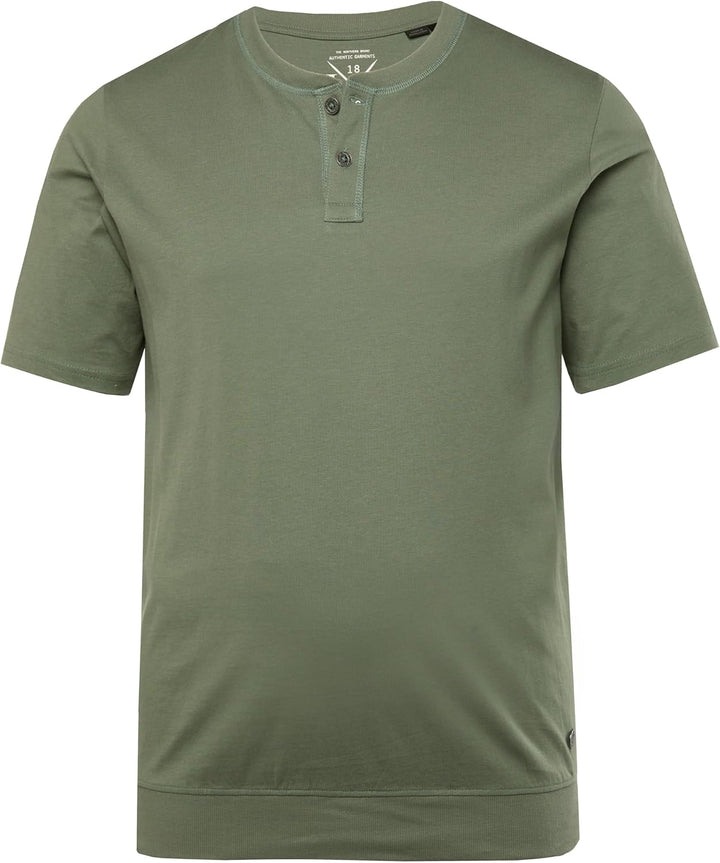 JP 1880 Herren grosse Grössen Übergrössen Menswear L-8XL Henley, Bauchfit, Halbarm, Rundhals 818628