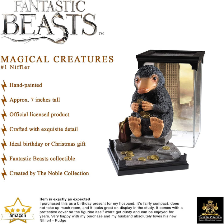 The Noble Collection Magische Kreaturen Niffler NN5248, mehrfarbig Modern, Modern