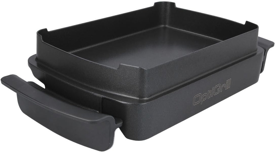 Tefal Backschale XA7258 + Rezeptbuch für OptiGrill, 1,6 Liter, Antihaftbeschichtung, Aluminiumdruckg