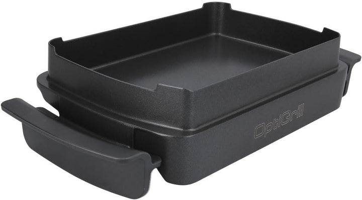 Tefal Backschale XA7258 + Rezeptbuch für OptiGrill, 1,6 Liter, Antihaftbeschichtung, Aluminiumdruckg