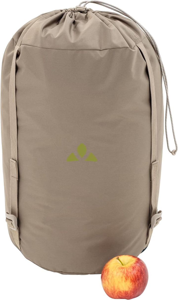 VAUDE Mumienschlafsack Sioux 800 II Blau, atmungsaktiver 3-Jahreszeiten Schlafsack 2°C – 8°C, kompak