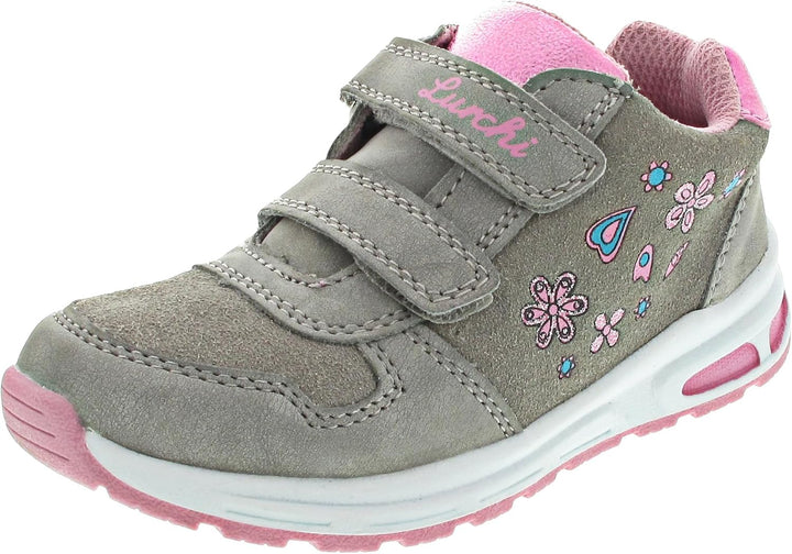 Lurchi Mädchen Valeria Sneaker 30 EU Grau, 30 EU Grau