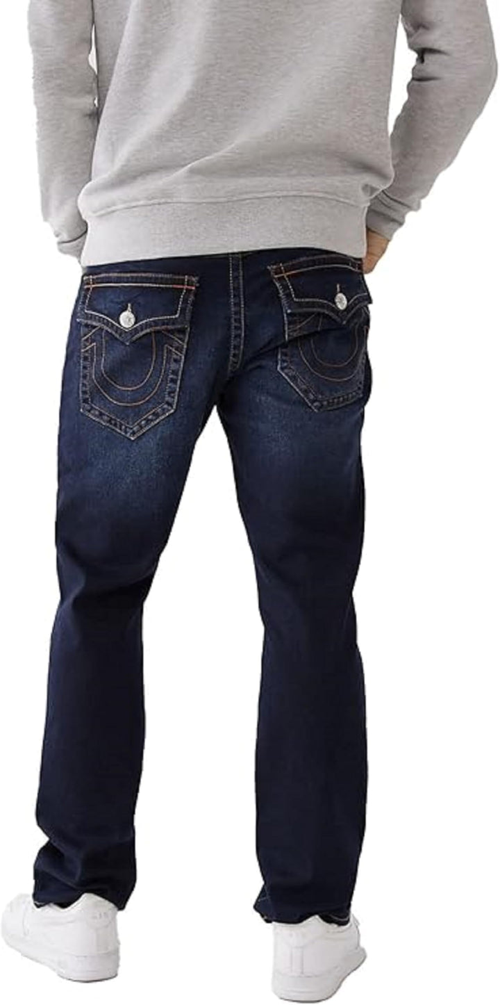 True Religion Herren Ricky Straight Leg Jeans 33W / 32L Muddy Waters, 33W / 32L Muddy Waters